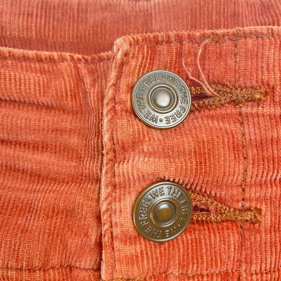 FREE POPLE We the Free Jayden Cord Flare in Brown or Cognac Size 27 - Picture 4 of 9